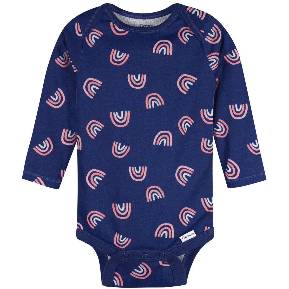3-Pack Baby Girls Loved Long Sleeve Onesies® Bodysuits Onesies Bodysuits Gerber® 