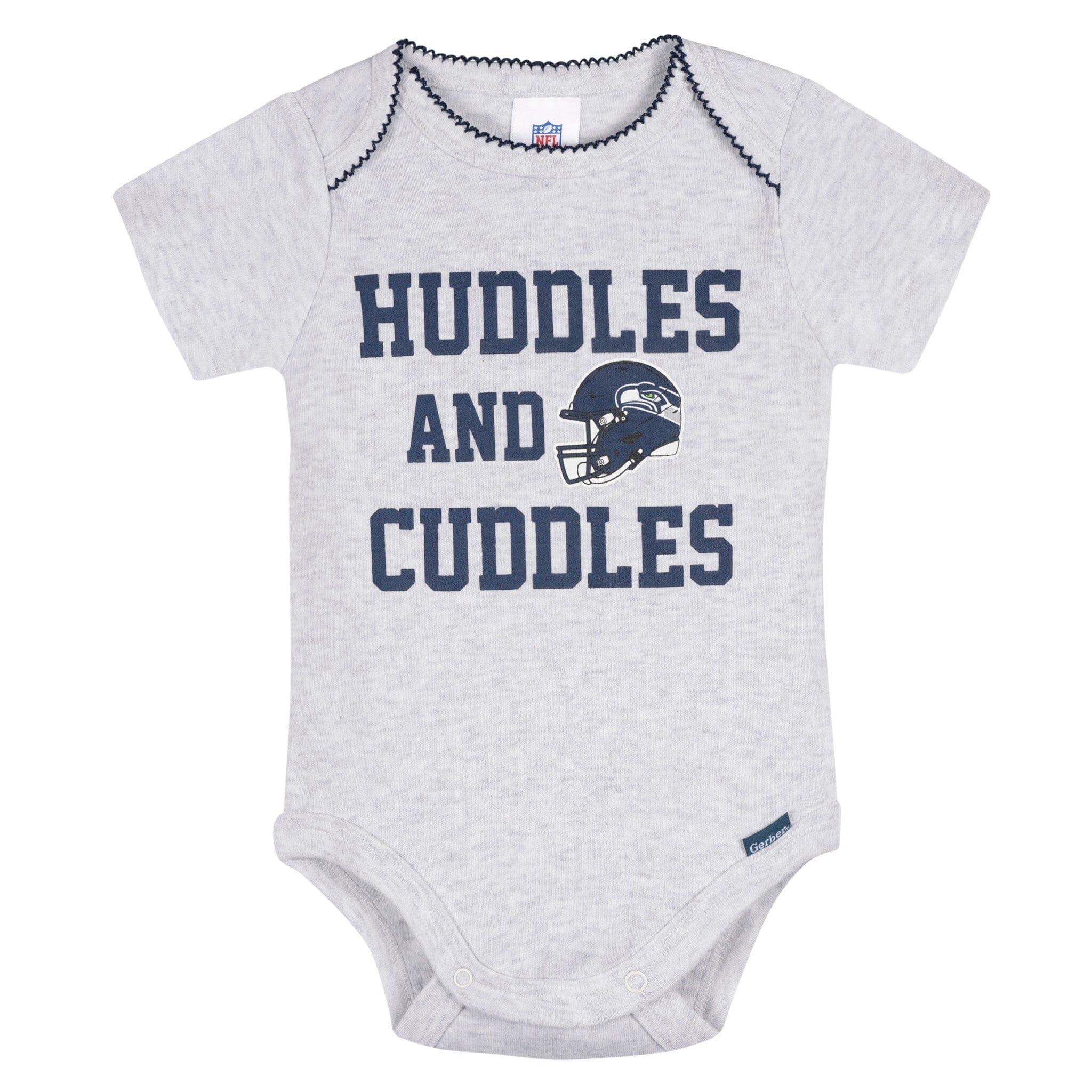 3-Pack Baby Girls Seattle Seahawks Bodysuit Set Onesies Bodysuits NFL 