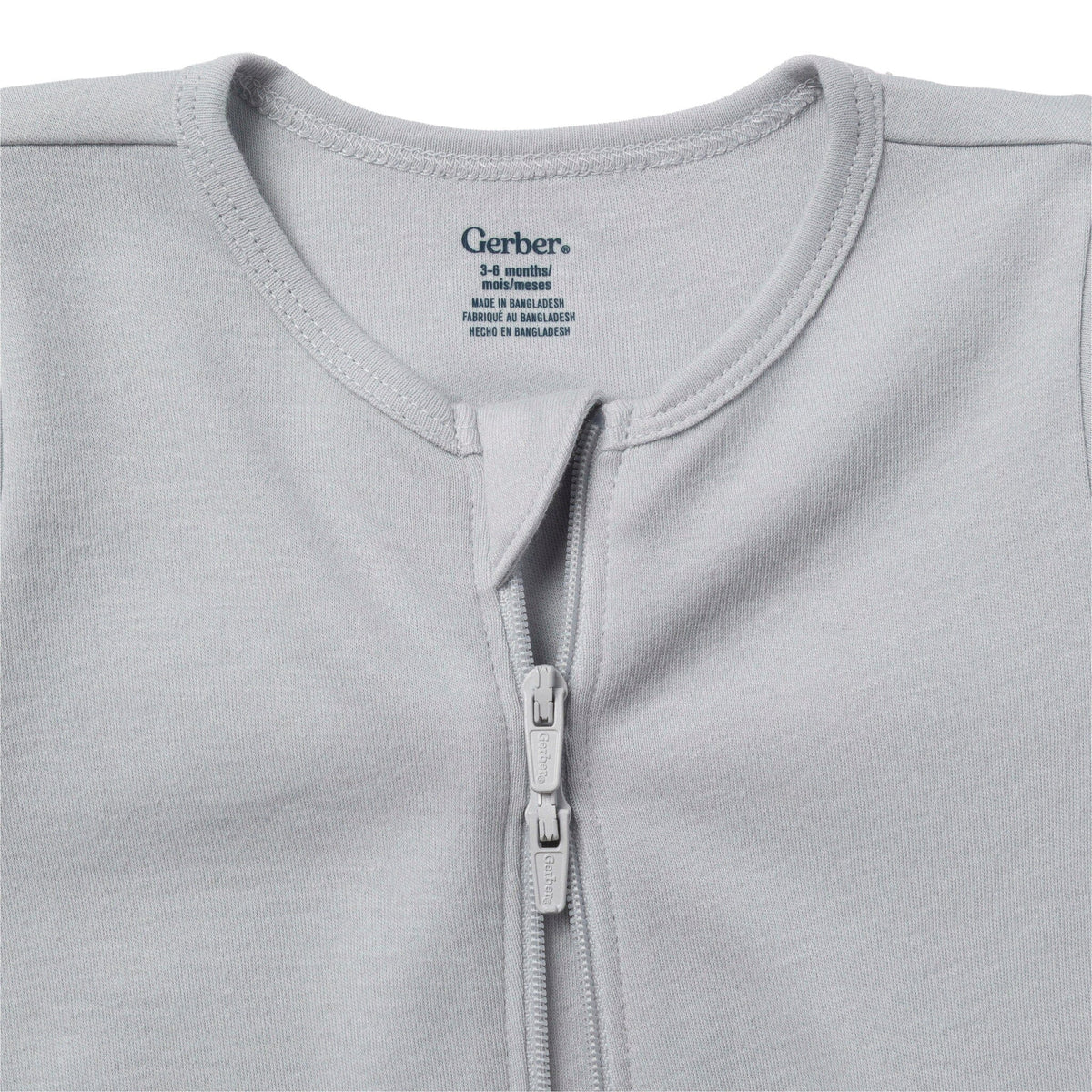 3-Pack Baby Neutral Gray, Blue & Taupe Sleep 'N Play Sleepwear Gerber® 