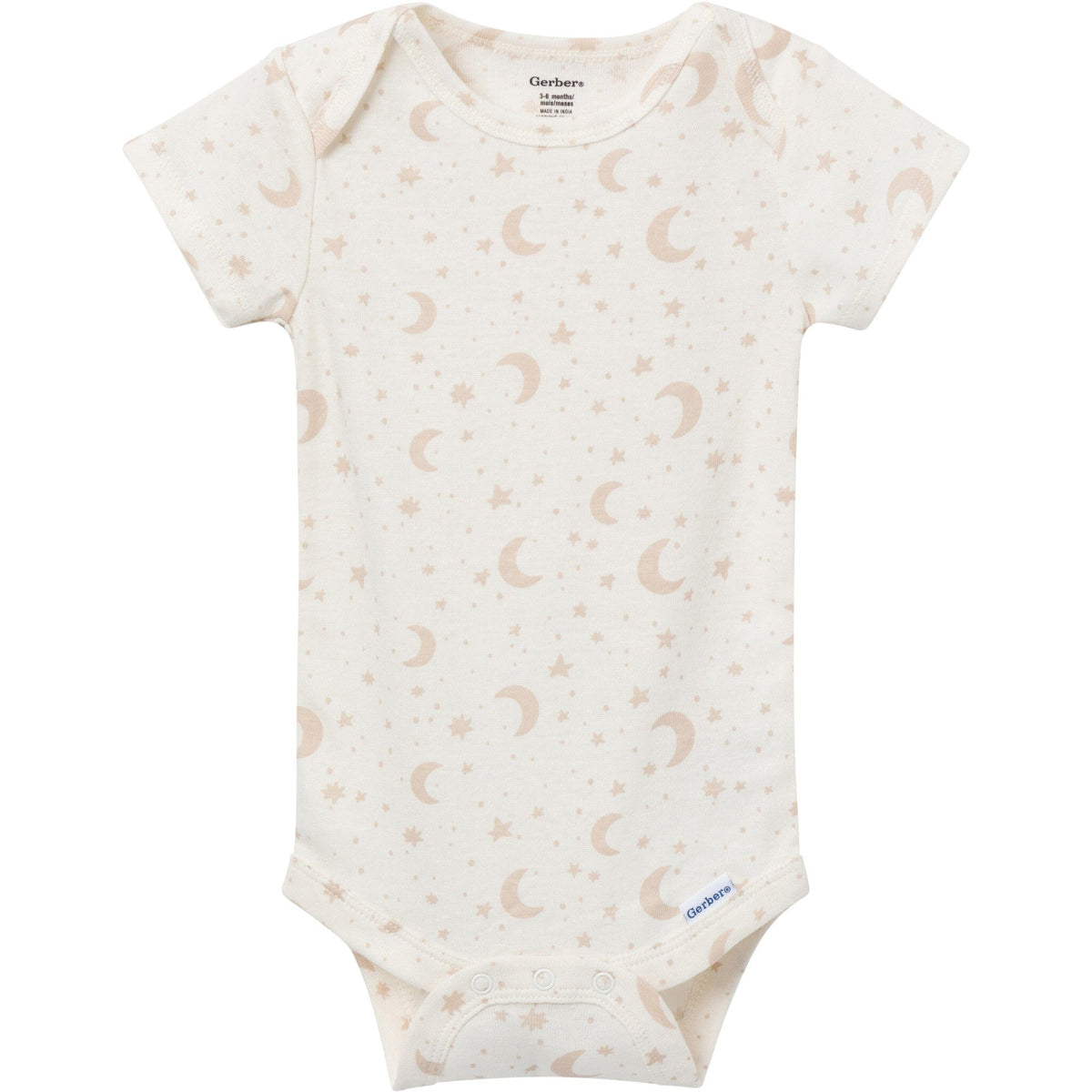 3-Pack Baby Neutral Hot Air Balloon Adventure Short Sleeve Onesies® Bodysuits Onesies Bodysuits Gerber® 