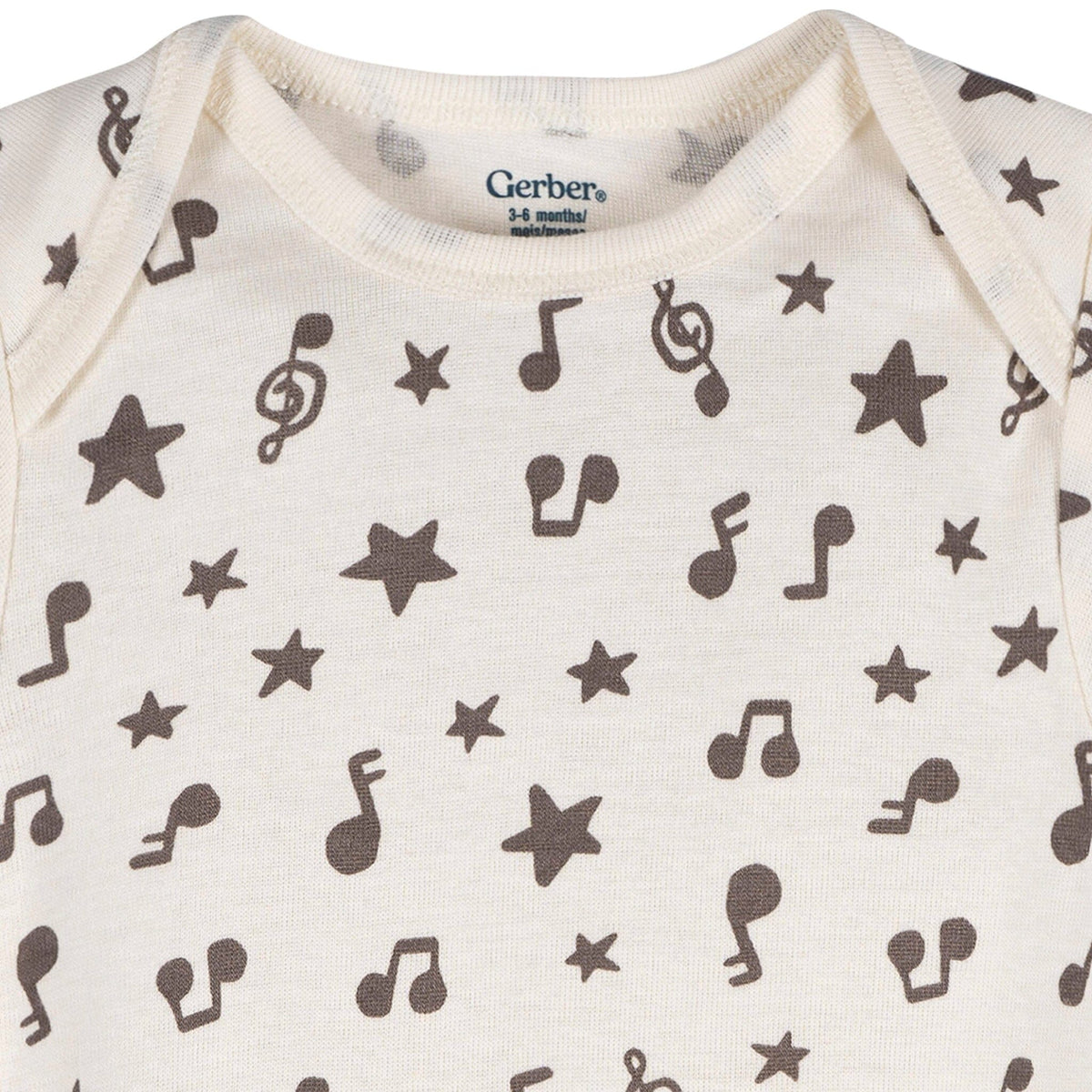 3-Pack Baby Neutral Newest Band Member Short Sleeve Onesies® Bodysuits Onesies Bodysuits Gerber® 