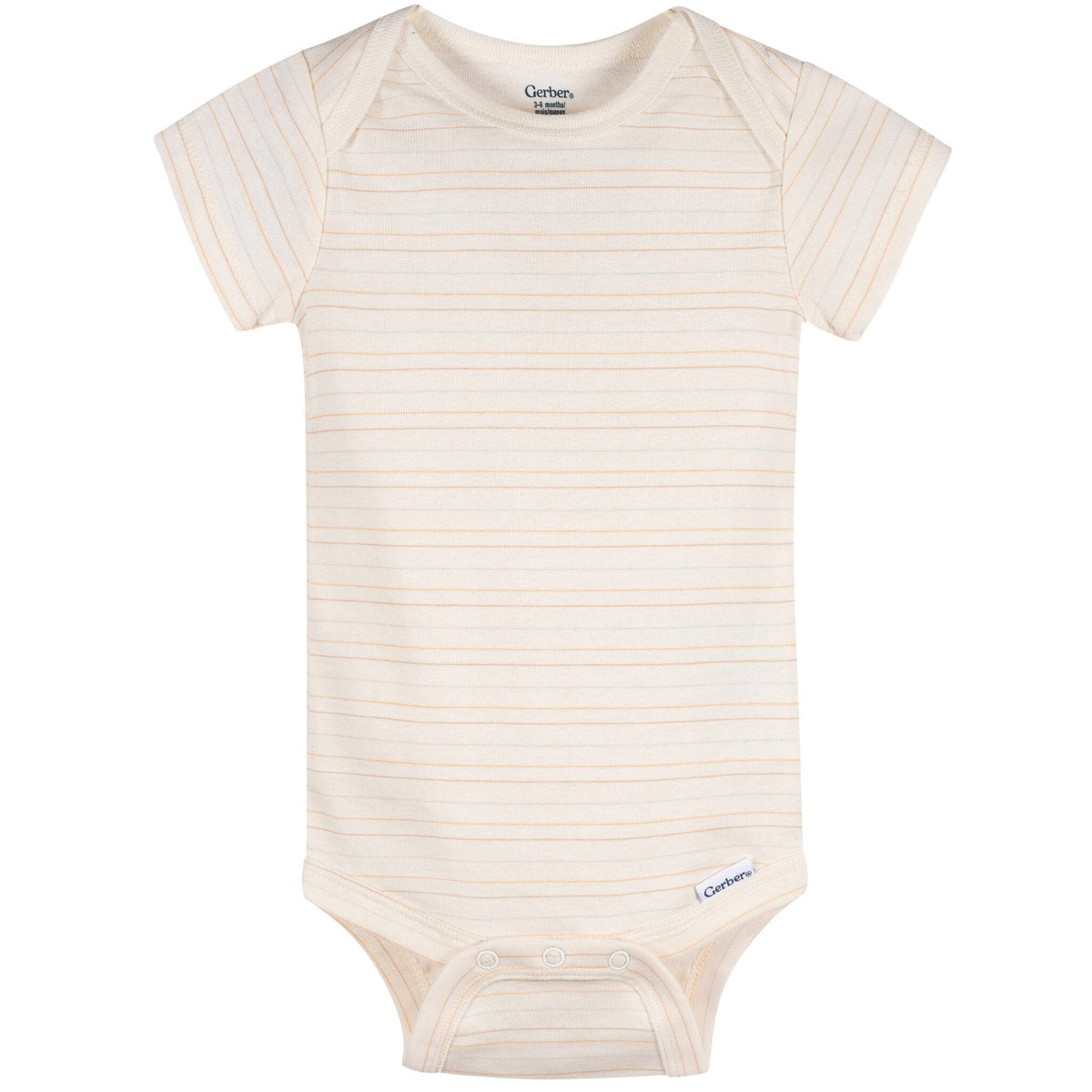 3-Pack Baby Neutral Smiles For Miles Short Sleeve Onesies® Bodysuits Onesies Bodysuits Gerber® 