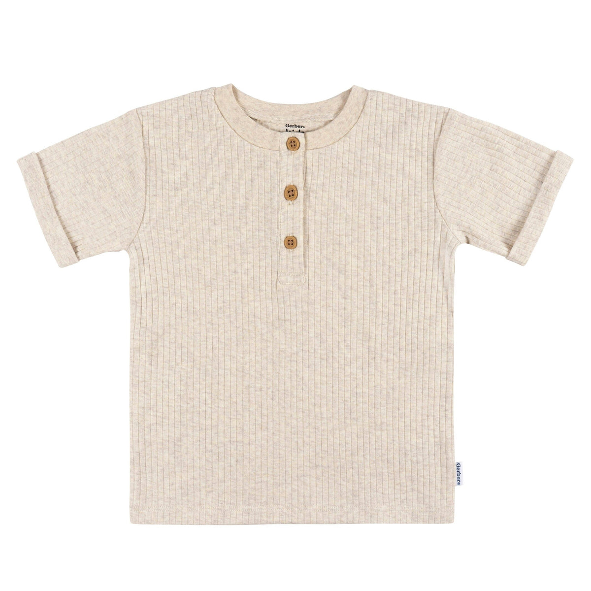 3-Pack Infant and Toddler Boys Sun Henley T-Shirts