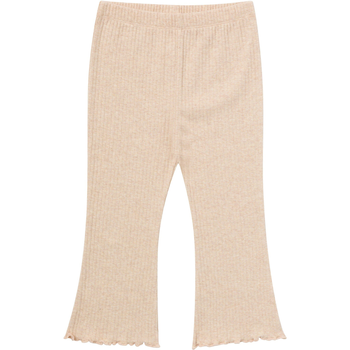 3-Pack Infant & Toddler Girls Brown Flowers, Oatmeal and Black Textured Flare Leggings bottoms Gerber® 