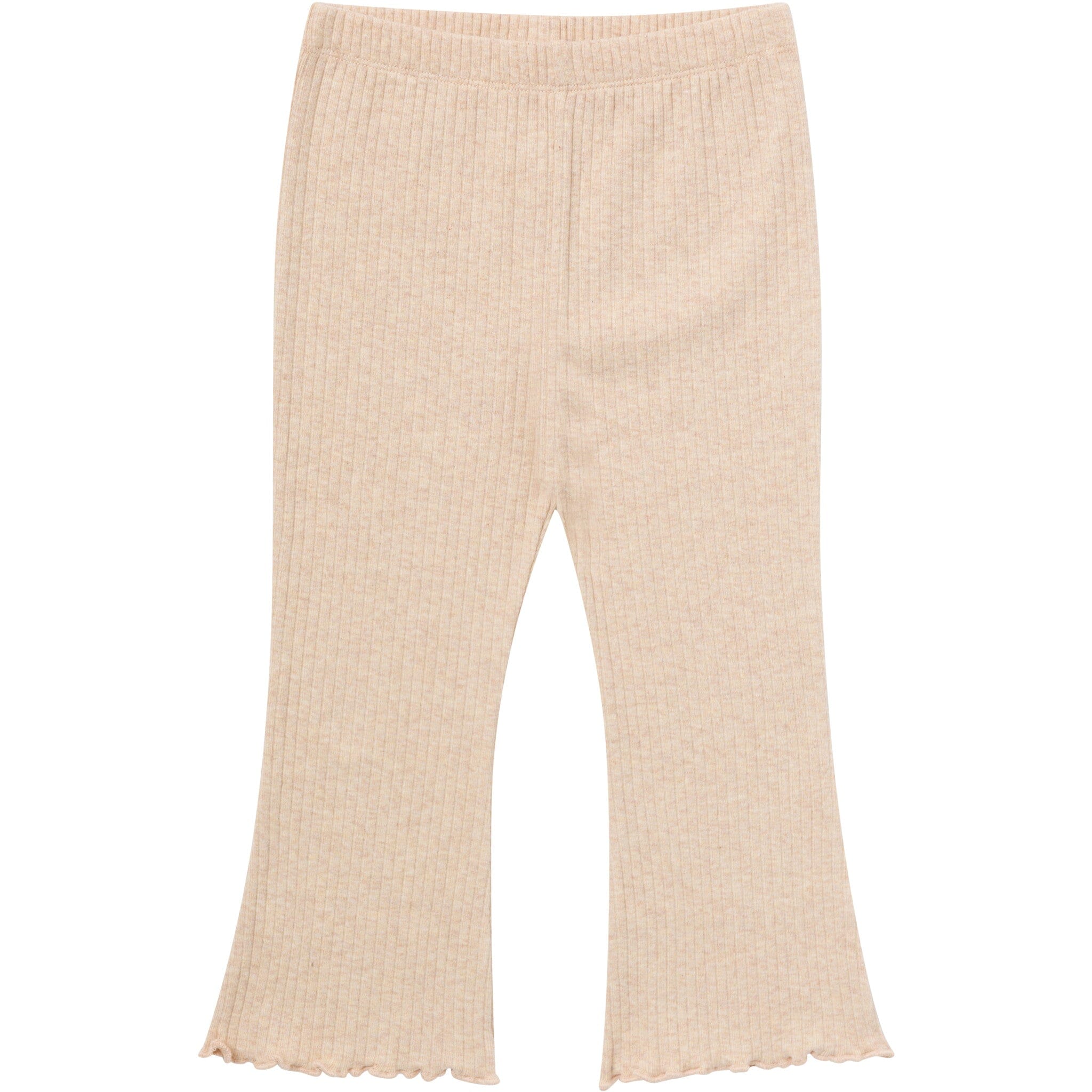 3-Pack Infant & Toddler Girls Brown Flowers, Oatmeal and Black Textured Flare Leggings bottoms Gerber® 