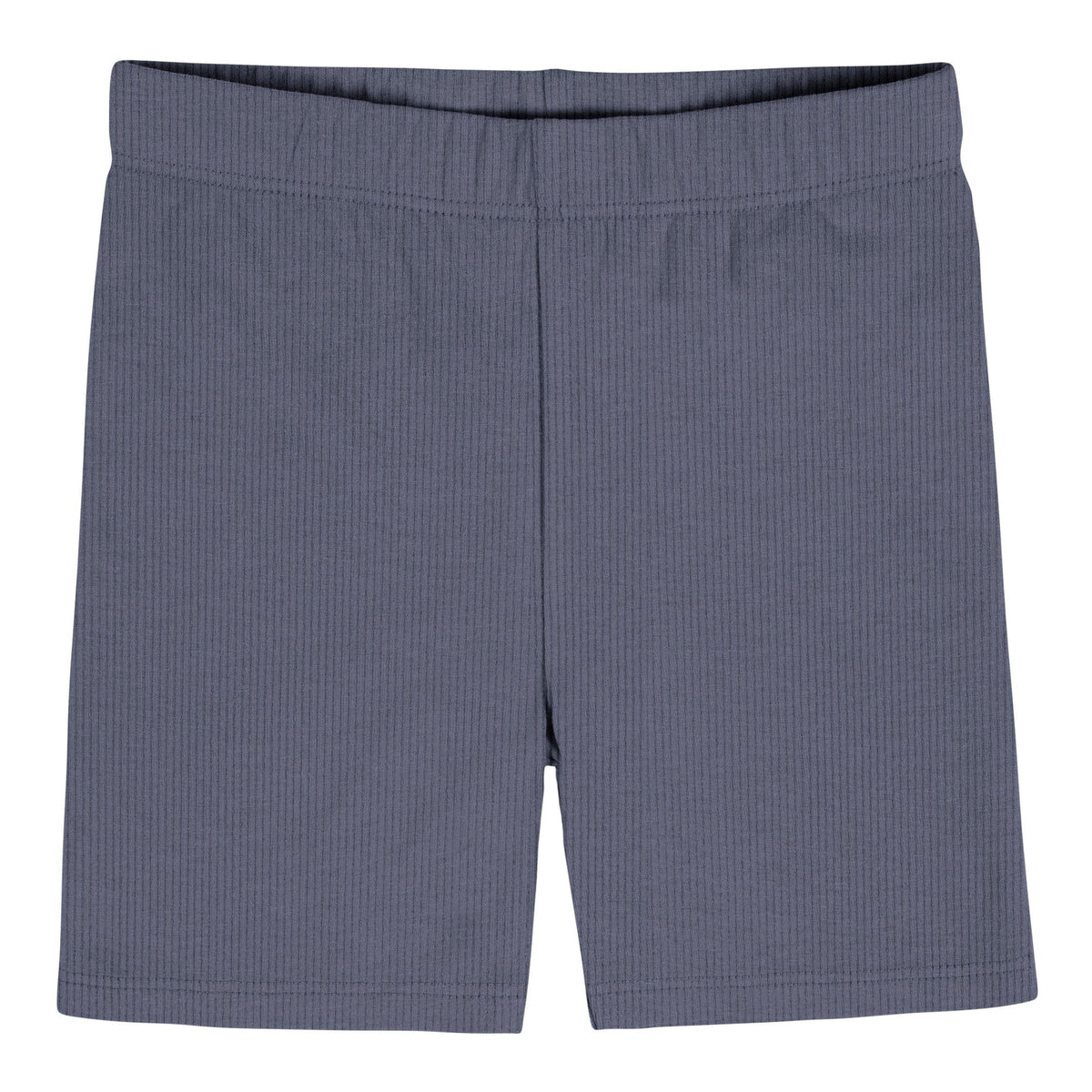 3-Pack Toddler Girls White/Dk Gry Heather/Navy Bike Short