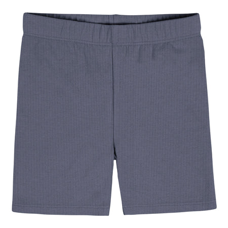 3-Pack Toddler Girls Navy, Dark Gray Heather, & Ivory Bike Shorts