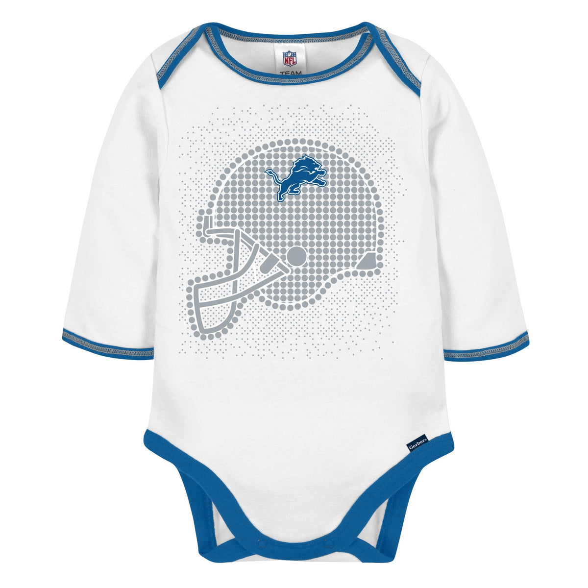 3-Piece Baby Boys Lions Bodysuit, Footed Pant, & Cap Set