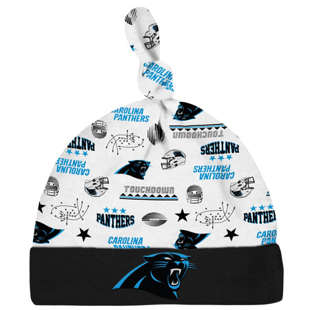 3-Piece Baby Boys Panthers Bodysuit, Sleep 'N Play & Cap Set