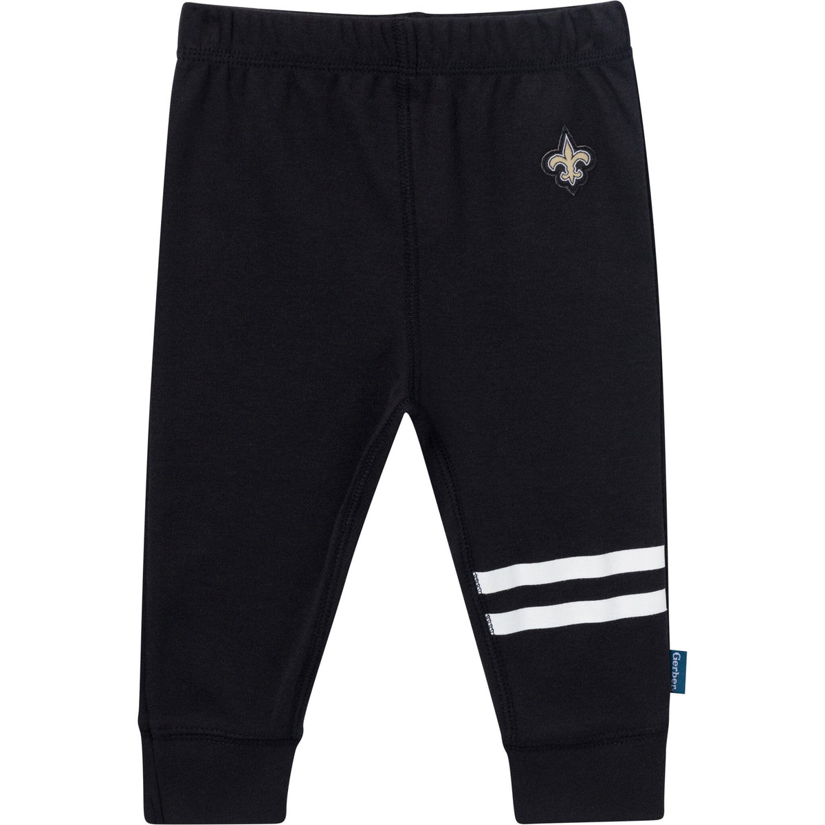 3-Piece Baby Boys New Orleans Saints Bodysuit, Active Pant and Cap Outfits & Sets NFL 