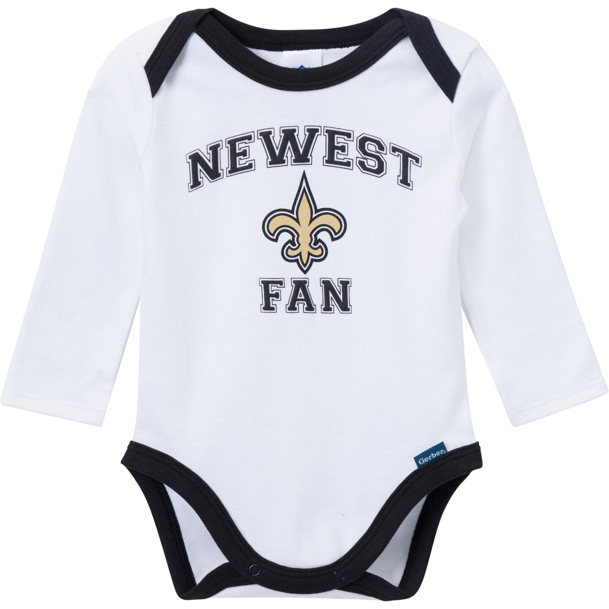3-Piece Baby Boys New Orleans Saints Bodysuit, Active Pant and Cap Outfits & Sets NFL 