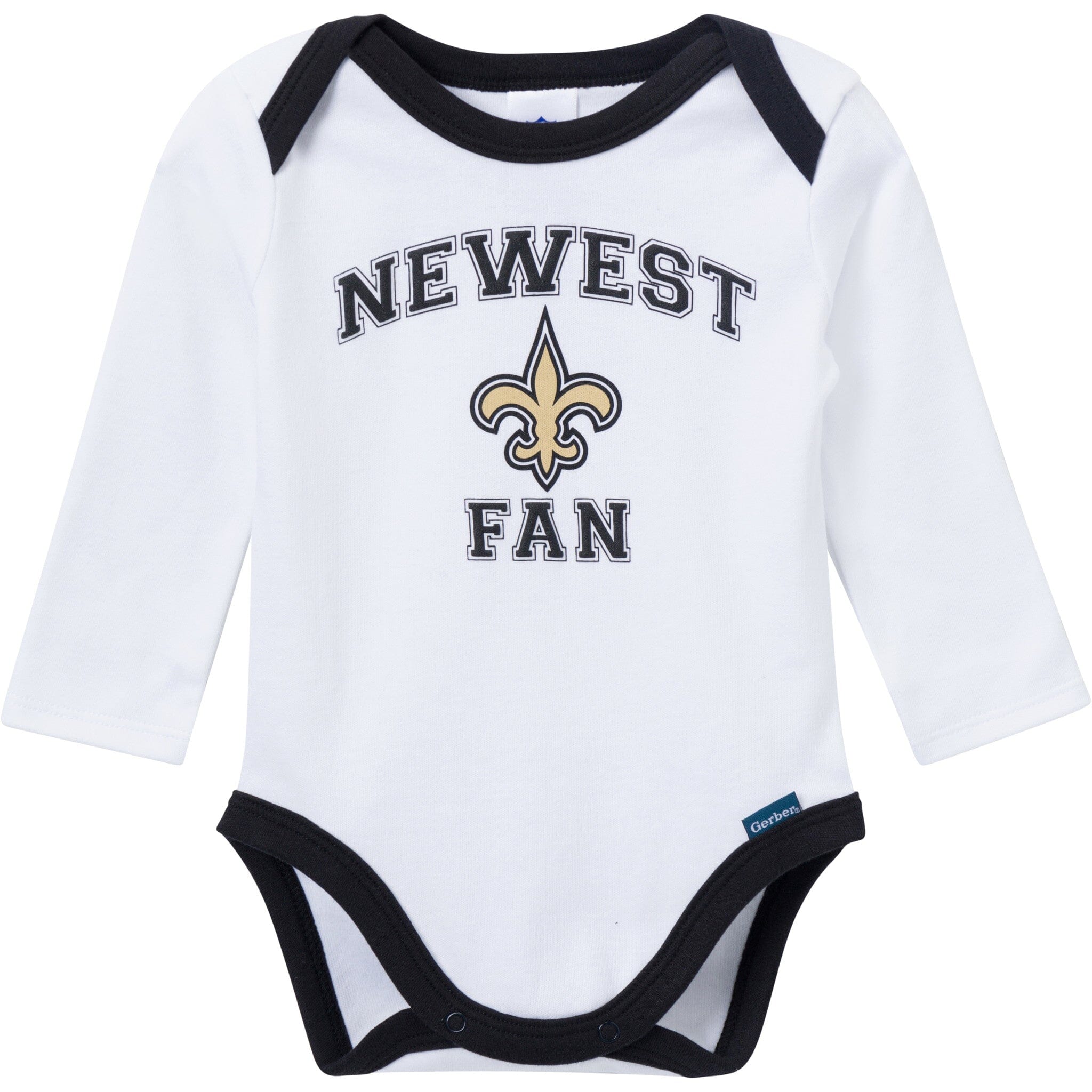 3-Piece Baby Boys New Orleans Saints Bodysuit, Active Pant and Cap Outfits & Sets NFL 