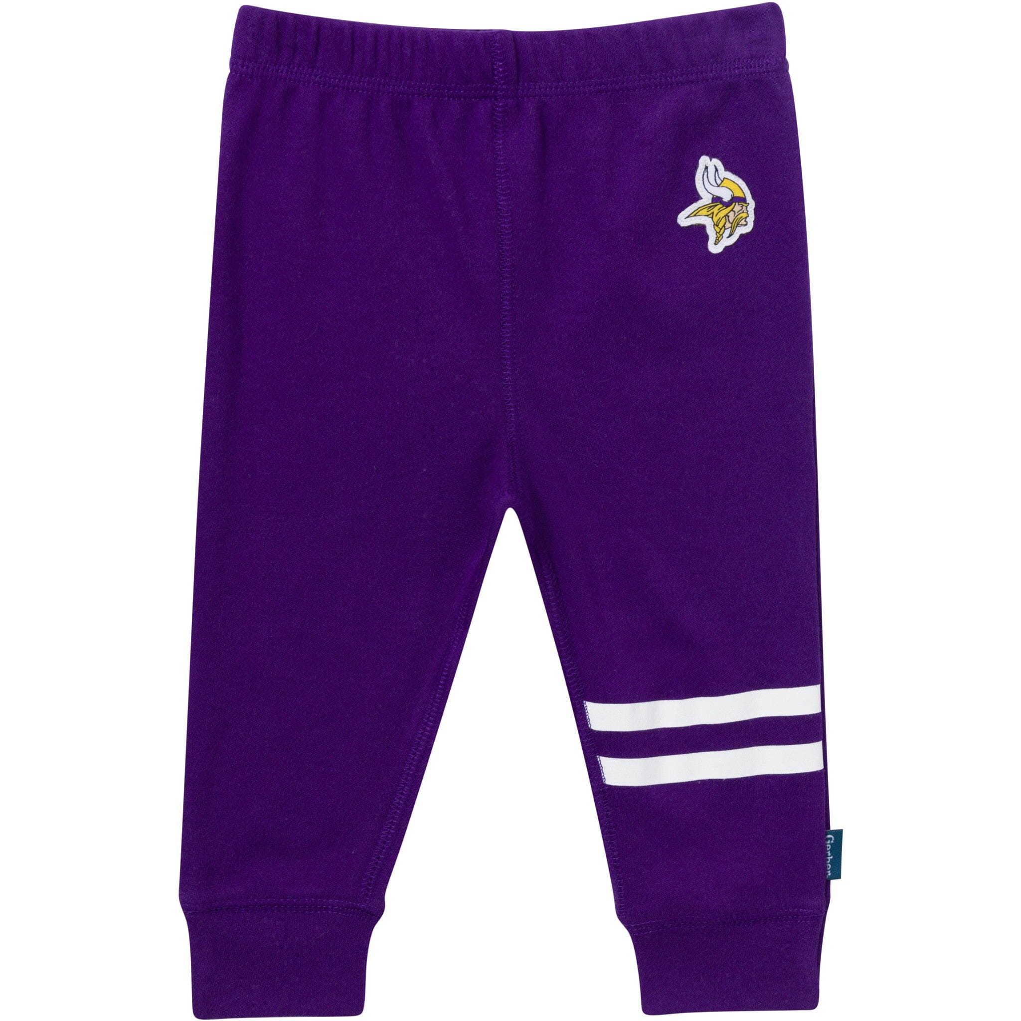 3-Piece Baby Boys Minnesota Vikings Bodysuit, Active Pant and Cap Outfits & Sets NFL 