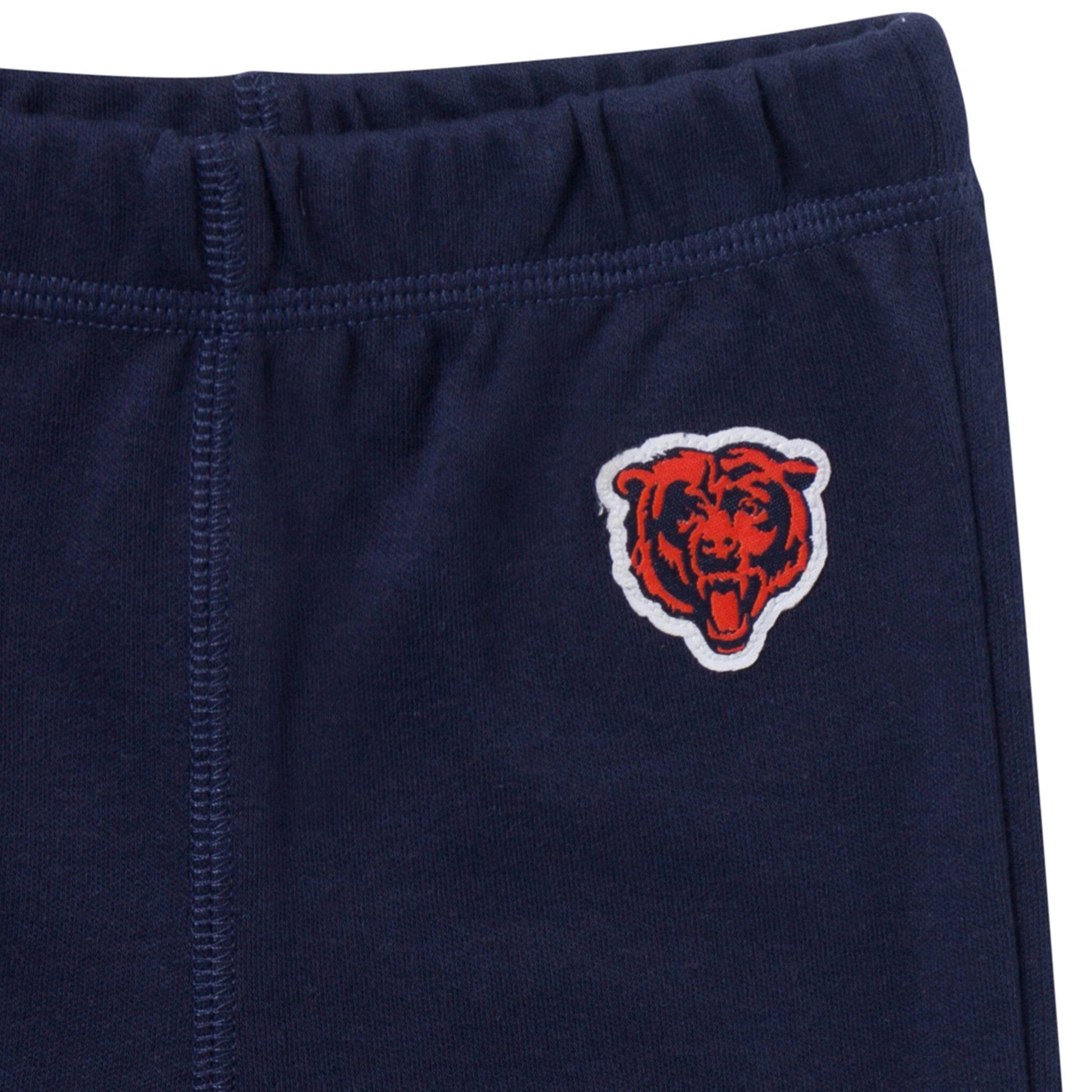 3-Piece Baby Girls Chicago Bears Bodysuit, Pants & Headband Set Outfits & Sets NFL 
