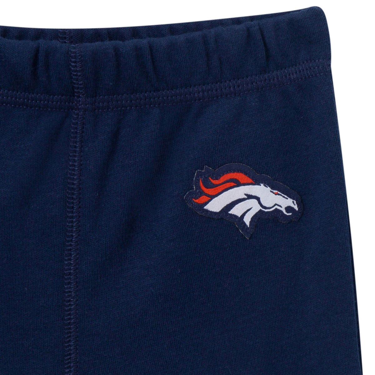 3-Piece Baby Girls Denver Broncos Bodysuit, Pants & Headband Set Outfits & Sets NFL 