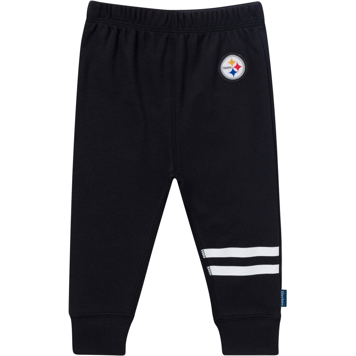 3-Piece Baby Girls Pittsburgh Steelers Bodysuit, Pants & Headband Set Outfits & Sets NFL 