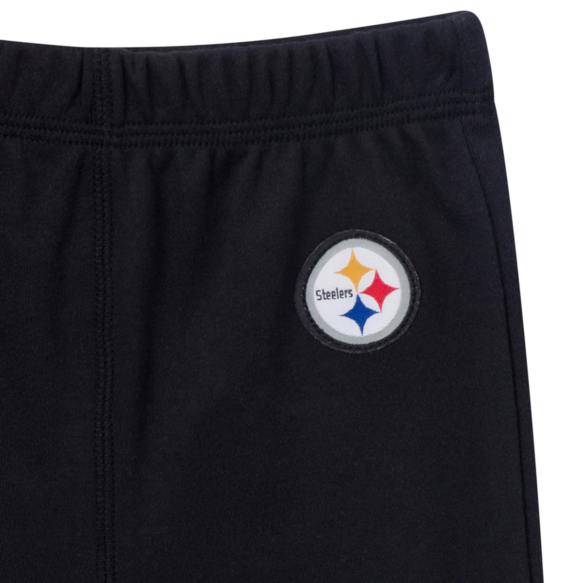 3-Piece Baby Girls Pittsburgh Steelers Bodysuit, Pants & Headband Set Outfits & Sets NFL 