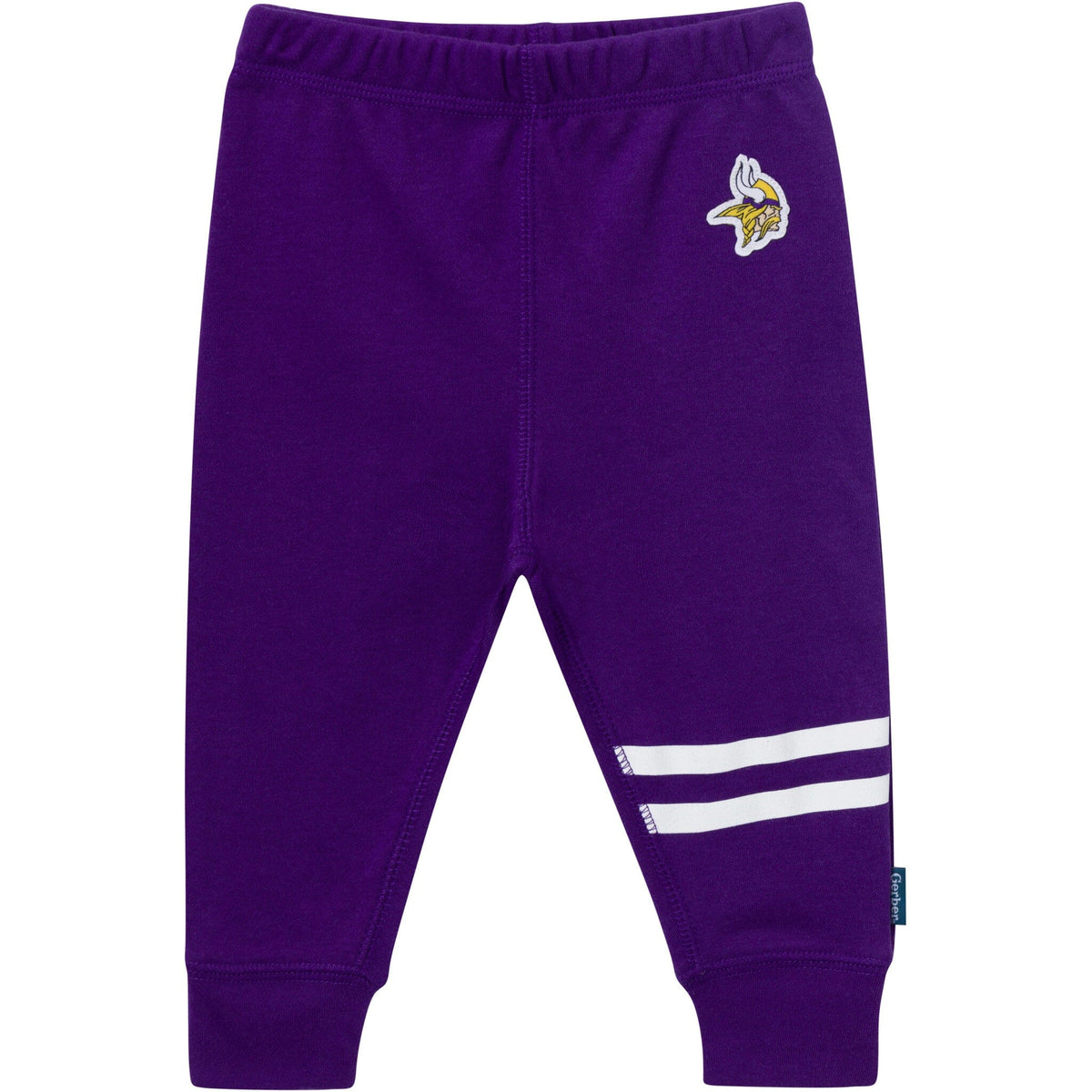 3-Piece Baby Girls Minnesota Vikings Bodysuit, Pants & Headband Set Outfits & Sets NFL 