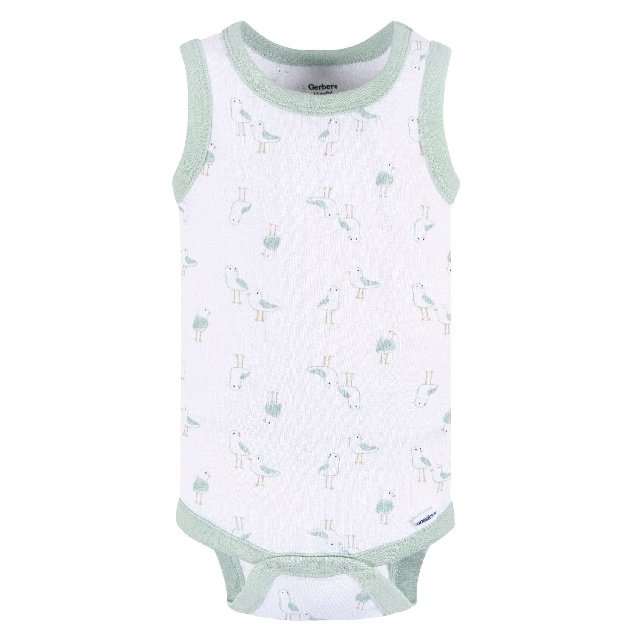 4-Pack Baby Boys Coastal Onesies® Bodysuits