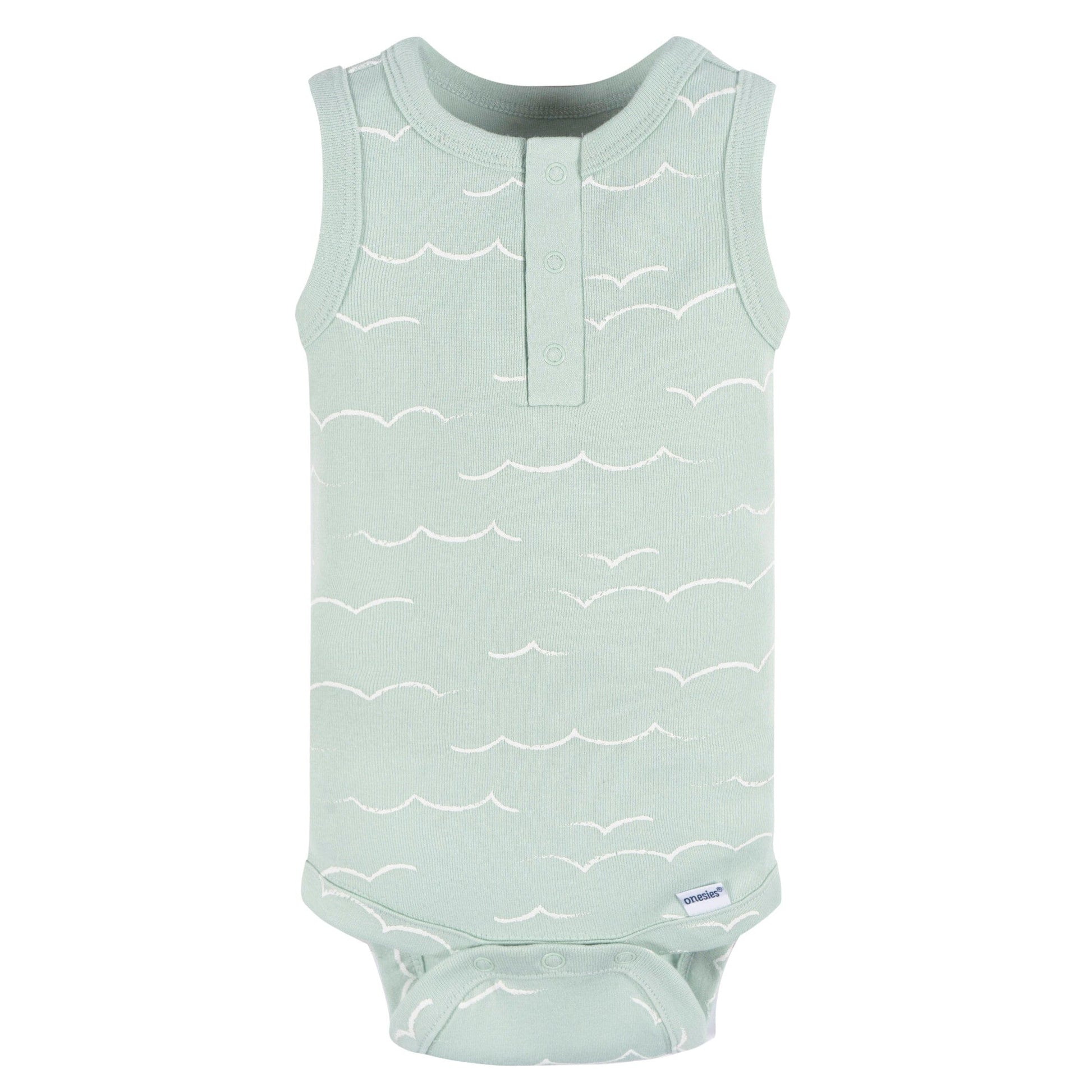 4-Pack Baby Boys Coastal Onesies® Bodysuits