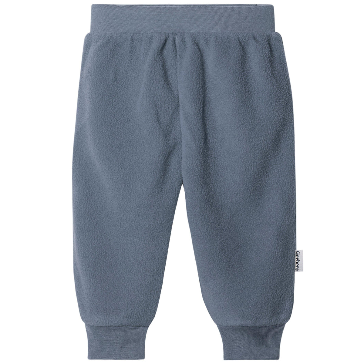 4-Pack Baby Boys Navy Gingham Fleece Pants