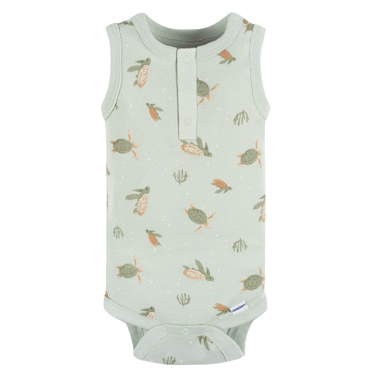 4-Pack Baby Boys Sea Turtles Onesies® Bodysuits