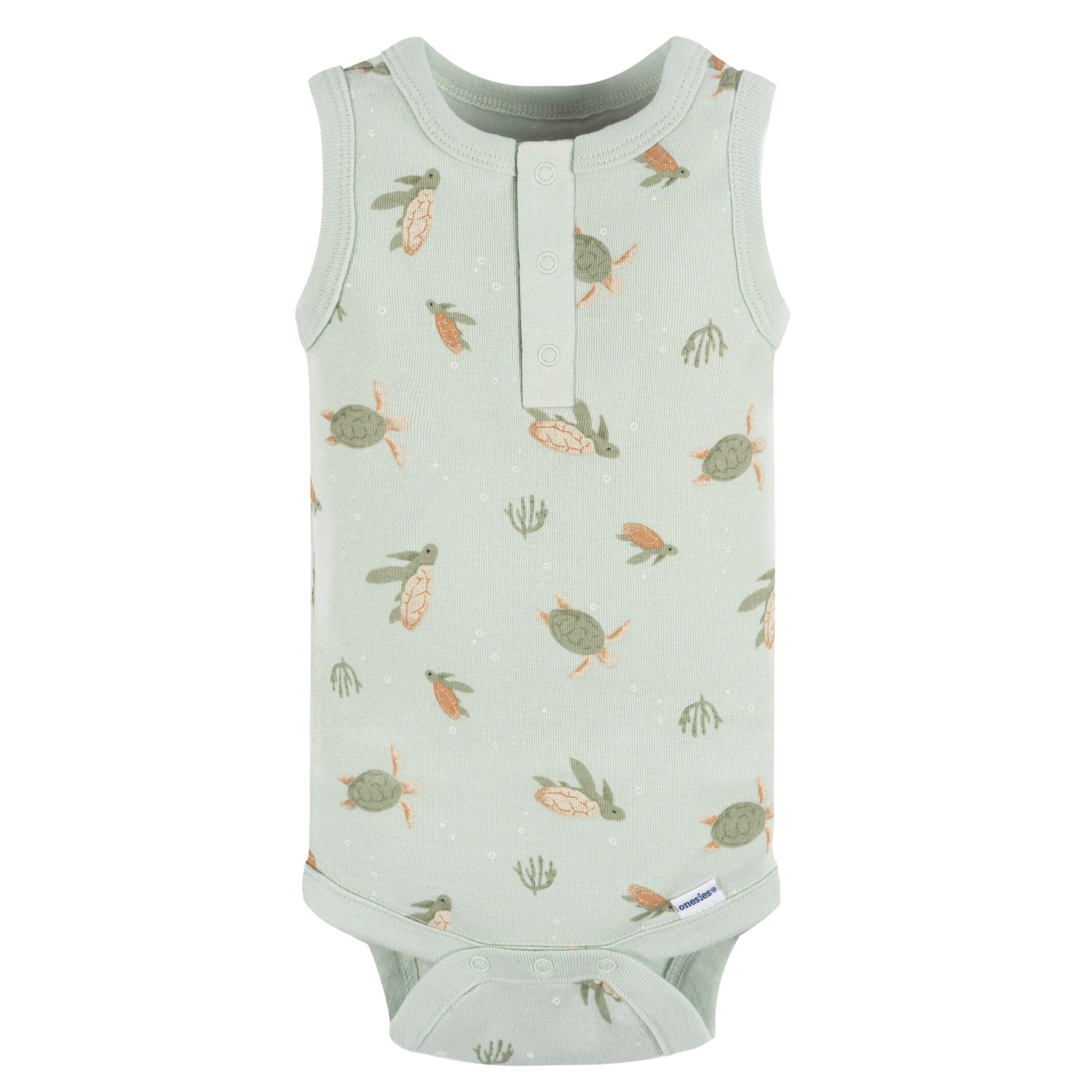 4-Pack Baby Boys Sea Turtles Onesies® Bodysuits