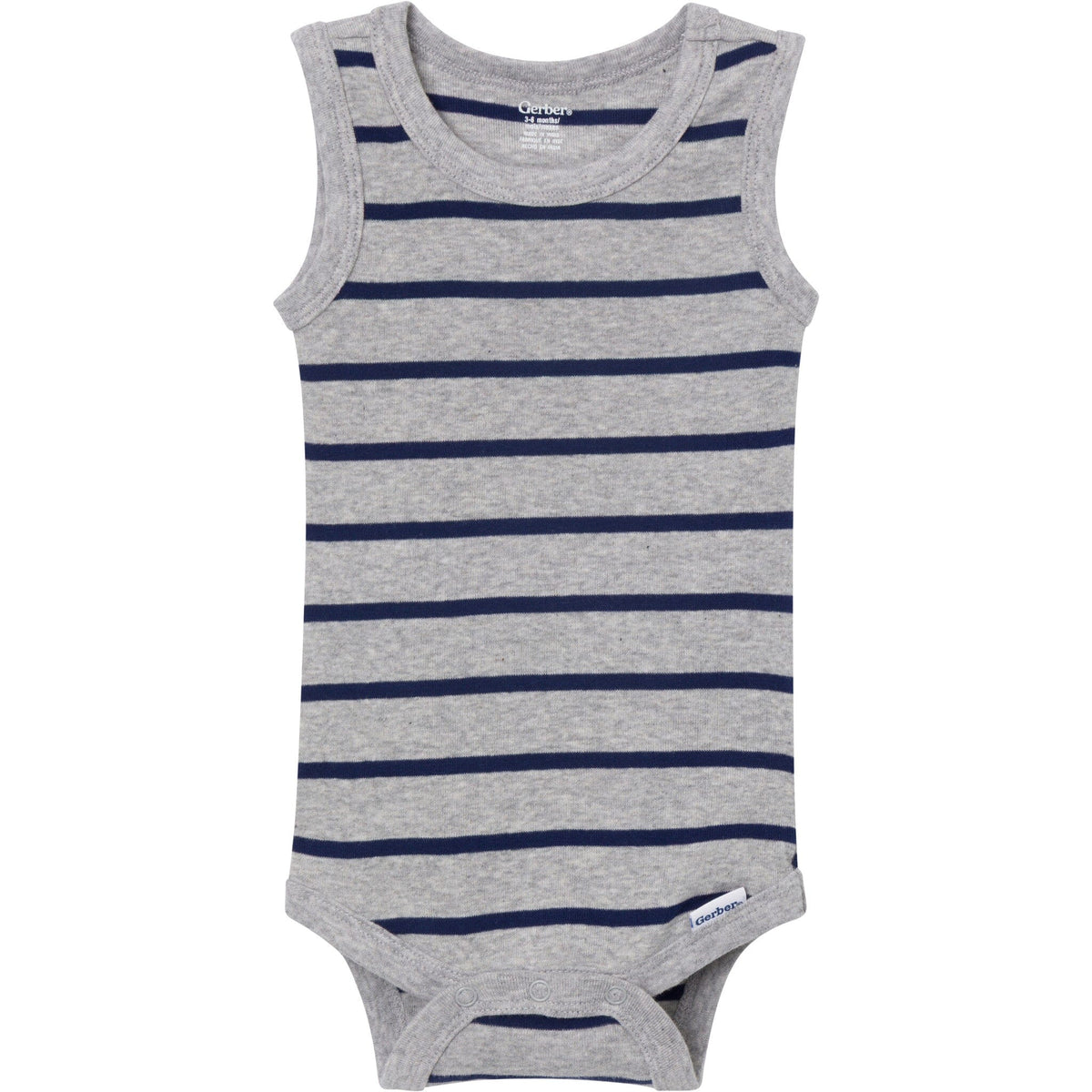 4-Pack Baby Boys Stars & Stripes Sleeveless Bodysuits onesies Gerber® 