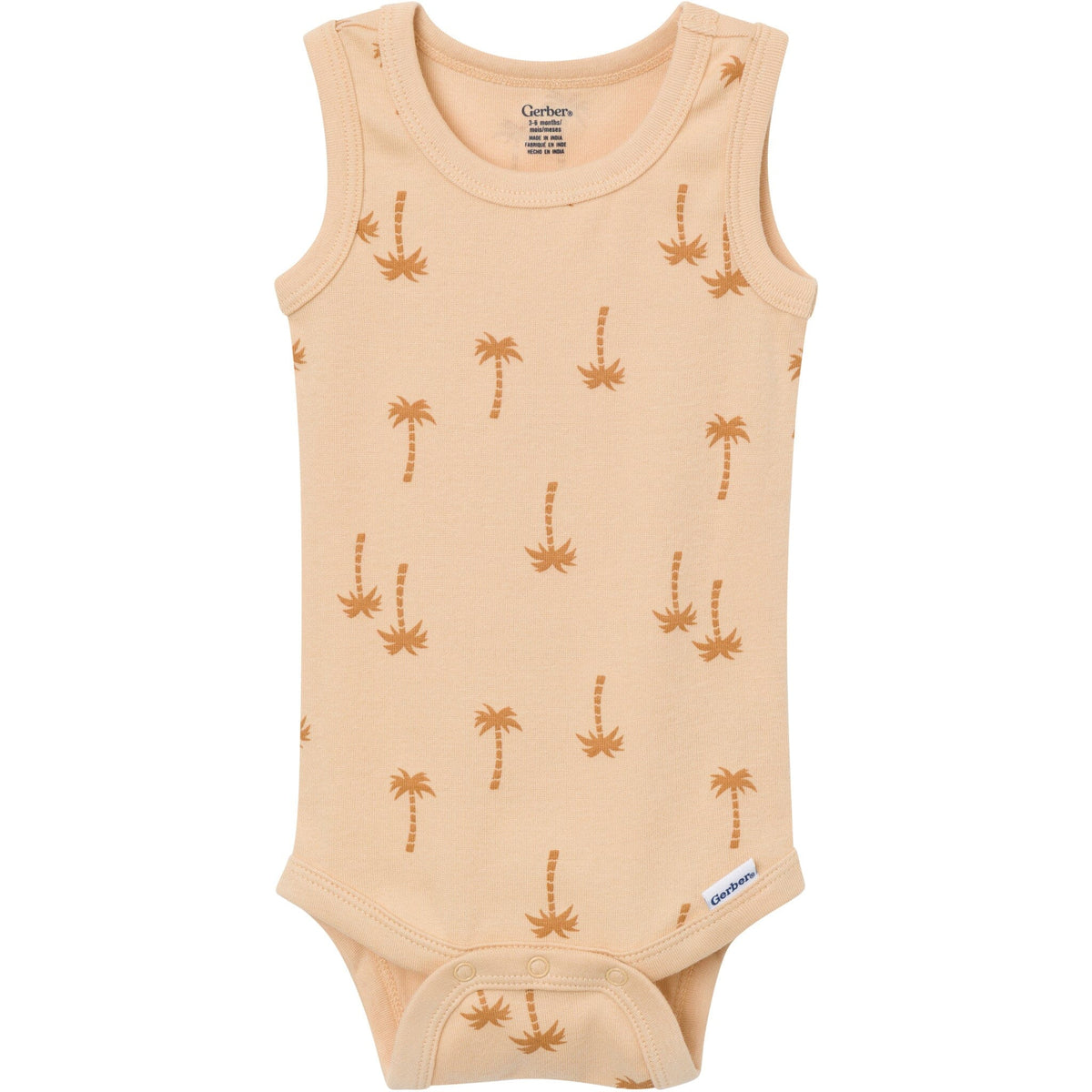 4-Pack Baby Boys Surfer Dude Sleeveless Bodysuits onesies Gerber® 