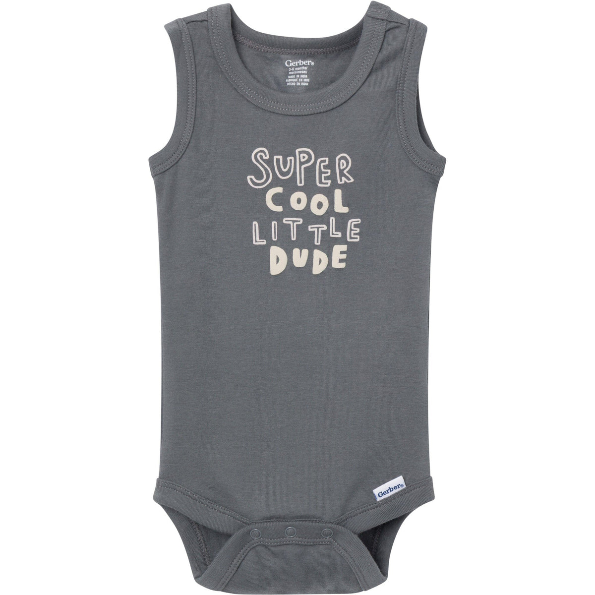 4-Pack Baby Boys Surfer Dude Sleeveless Bodysuits onesies Gerber® 