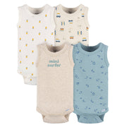 4-Pack Baby Boys Surfer Onesies® Bodysuits