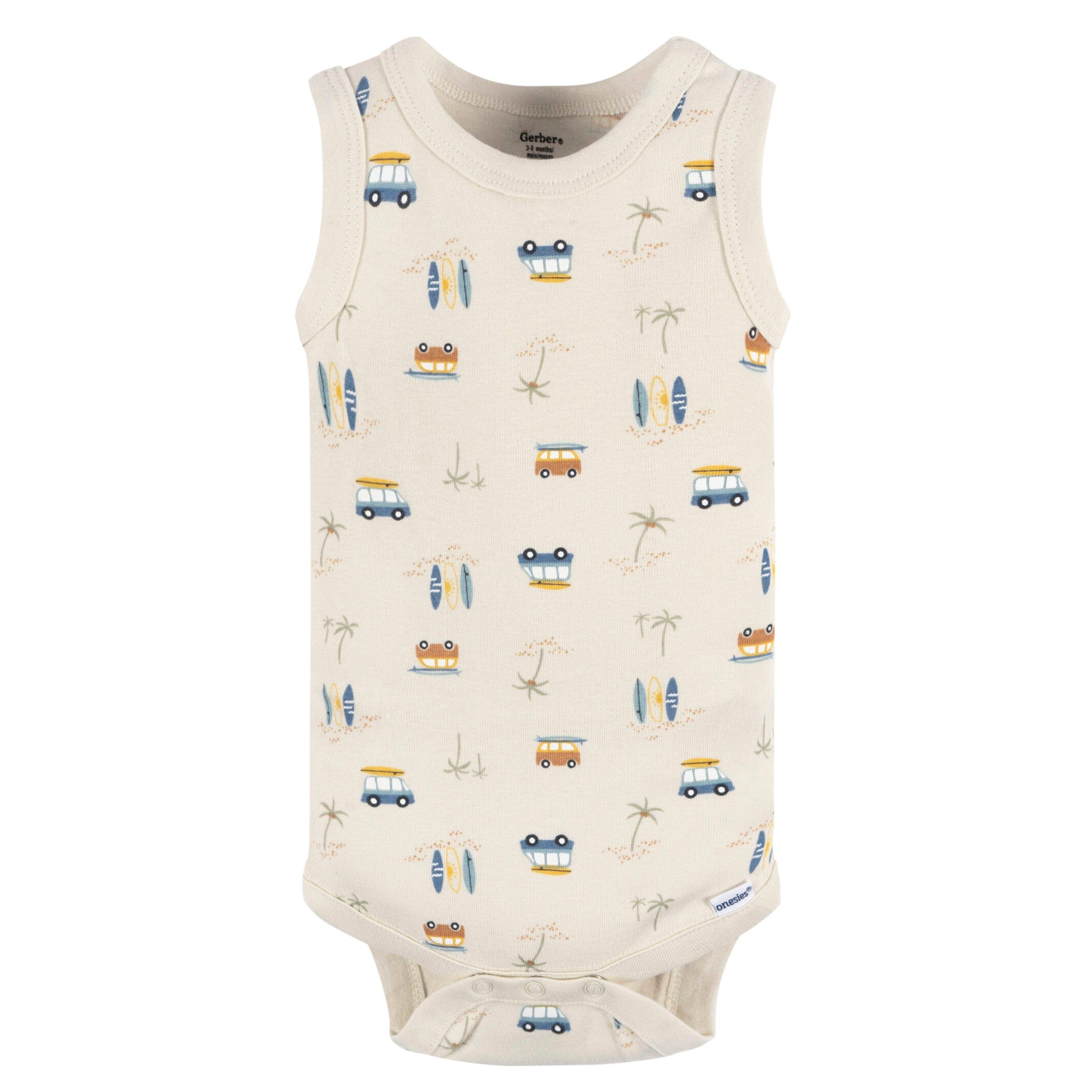 4-Pack Baby Boys Surfer Onesies® Bodysuits