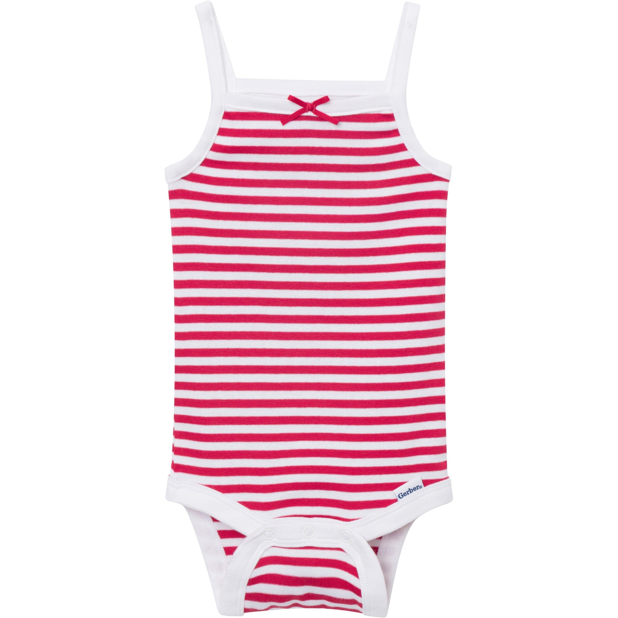 4-Pack Baby Girls Americana Sleeveless Bodysuits onesies Gerber® 