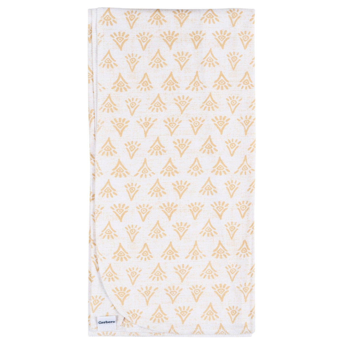 4-Pack Baby Girls Animal Geo Flannel Blankets