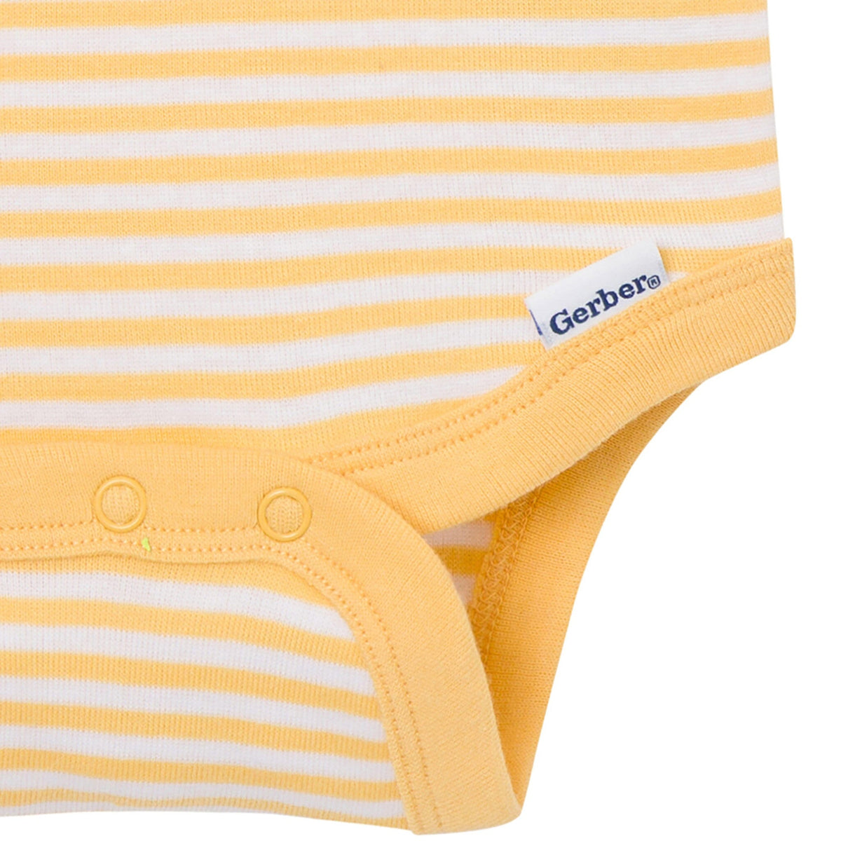 4-Pack Baby Girls Bee Flower Garden Short Sleeve Bodysuits onesies Gerber® 