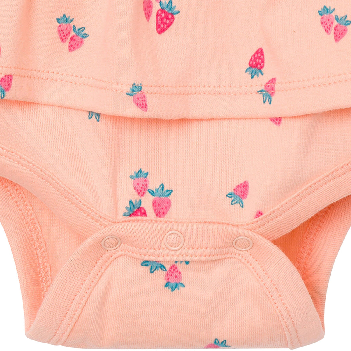 4-Pack Baby Girls Berries Sleeveless Bodysuits onesies Gerber® 