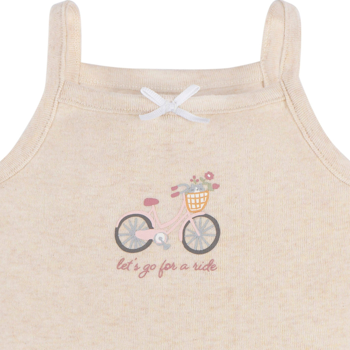 4-Pack Baby Girls Green Foral Sleeveless Onesies® Bodysuits
