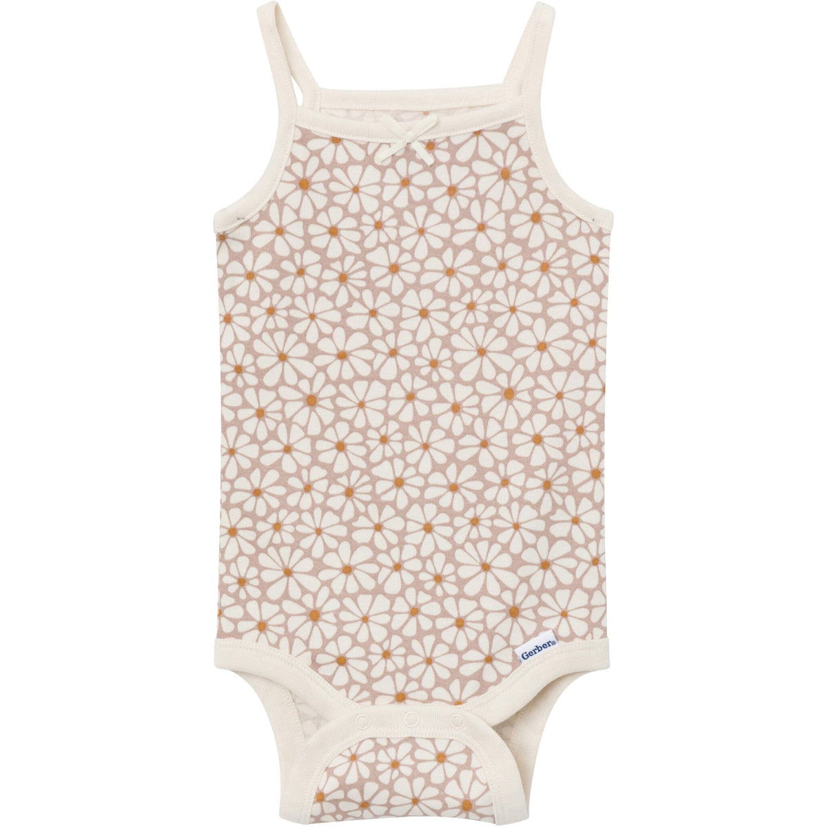 4-Pack Baby Girls Shells Sleeveless Bodysuits onesies Gerber® 