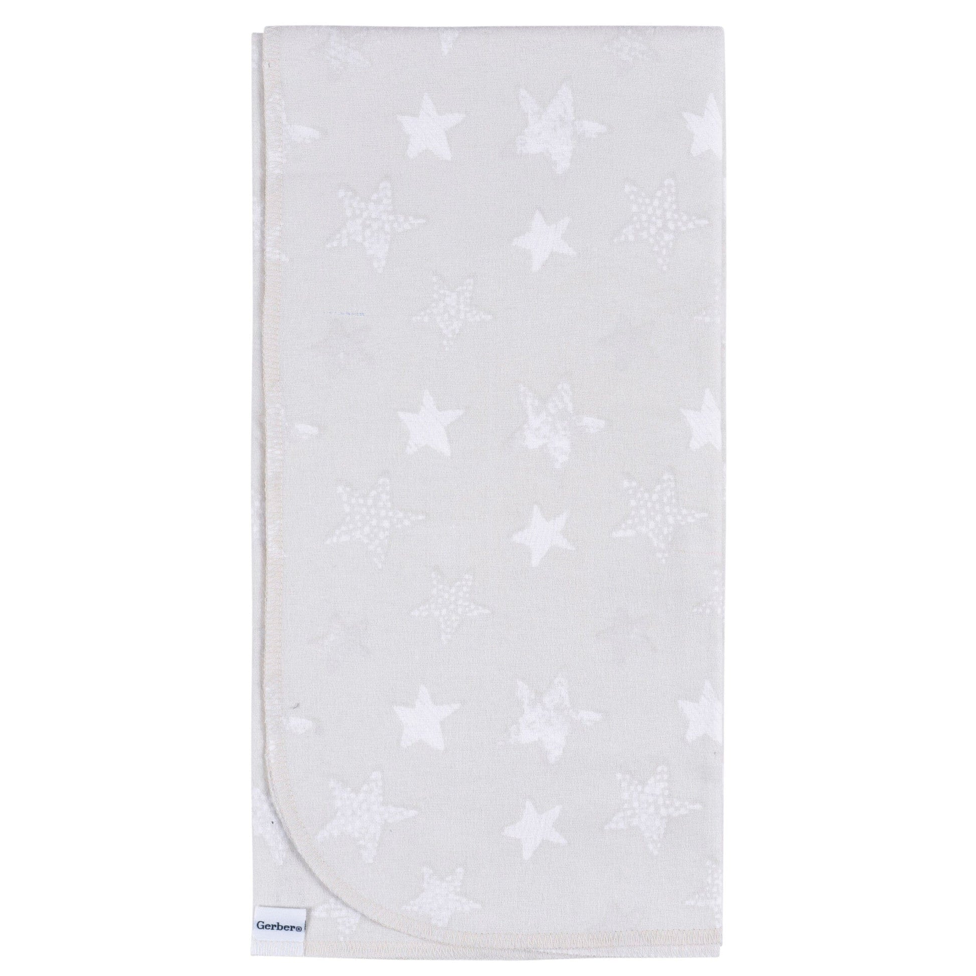 4-Pack Baby Neutral Celestial Flannel Blankets