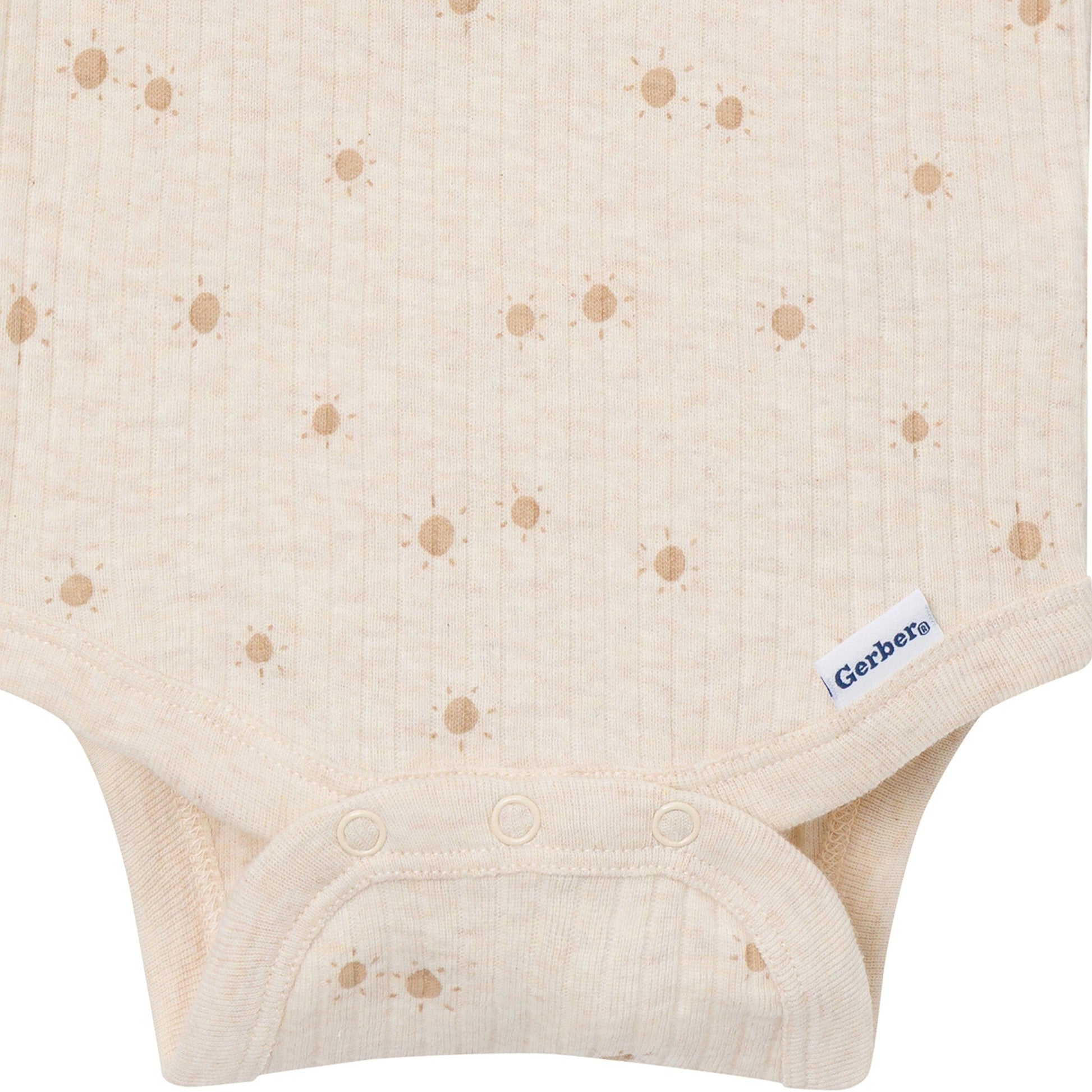 4-Pack Baby Neutral Sunny Day Kites Short Sleeve Bodysuits onesies Gerber® 