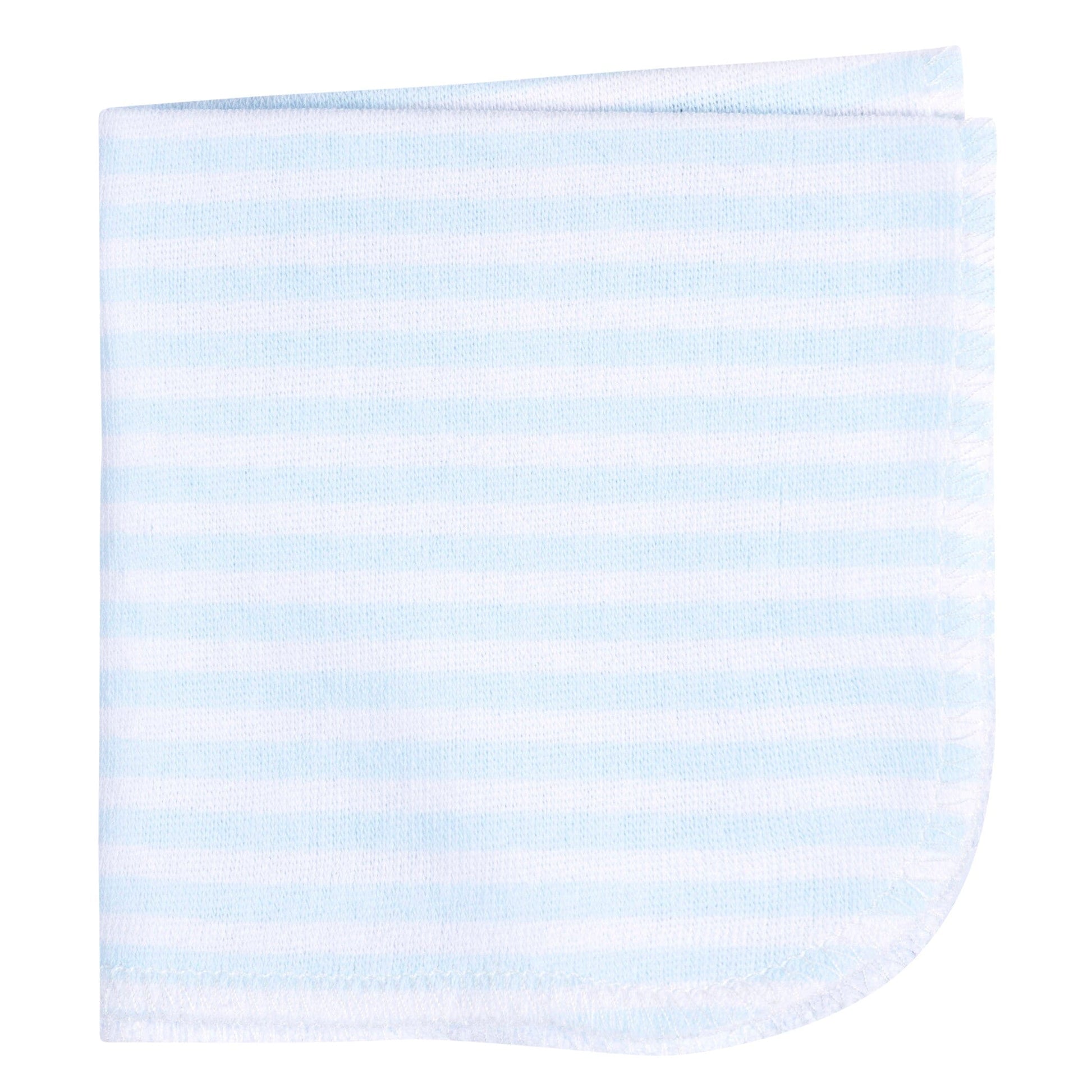 4-Piece Baby Boys Blue Shark Towel & Washcloths