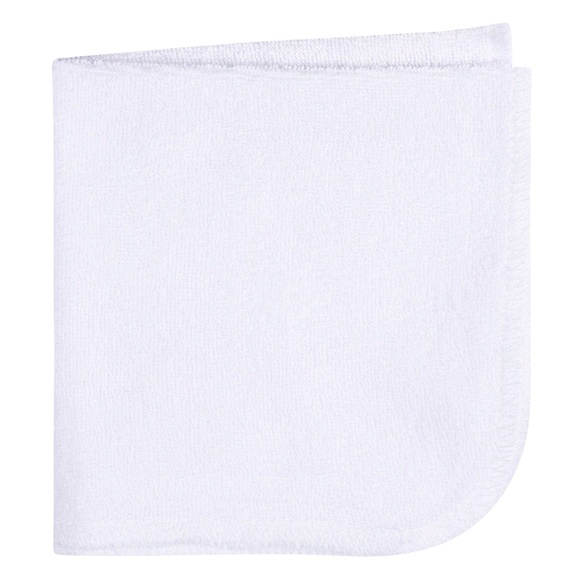 4-Piece Baby Boys Blue Shark Towel & Washcloths