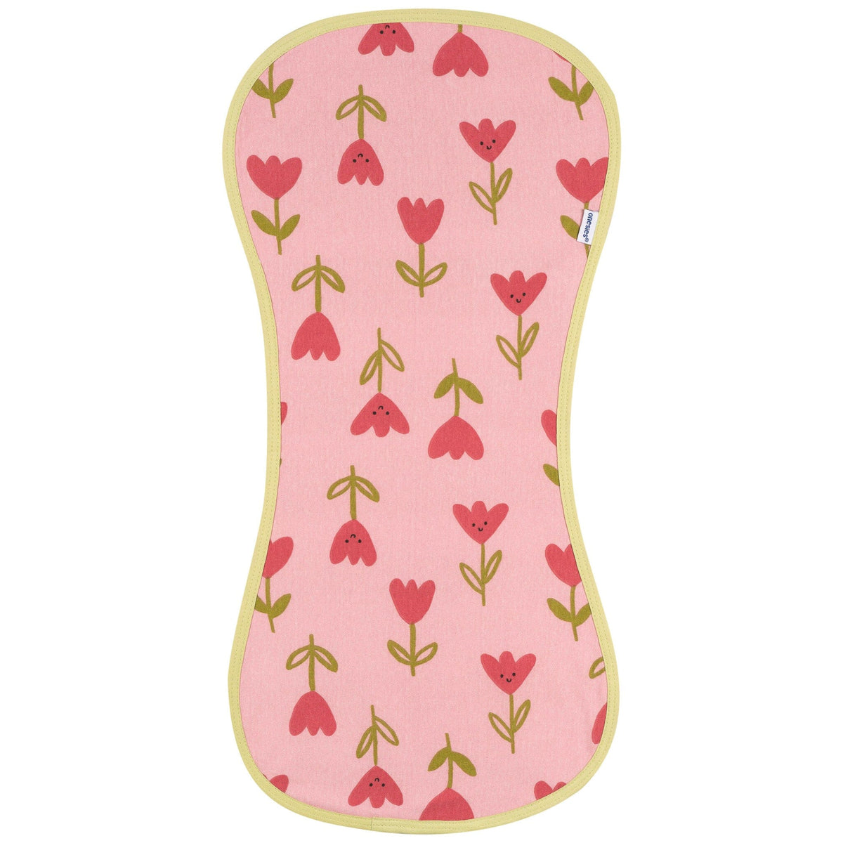 4-Piece Baby Girls Nature Burpcloth bibs Gerber® 