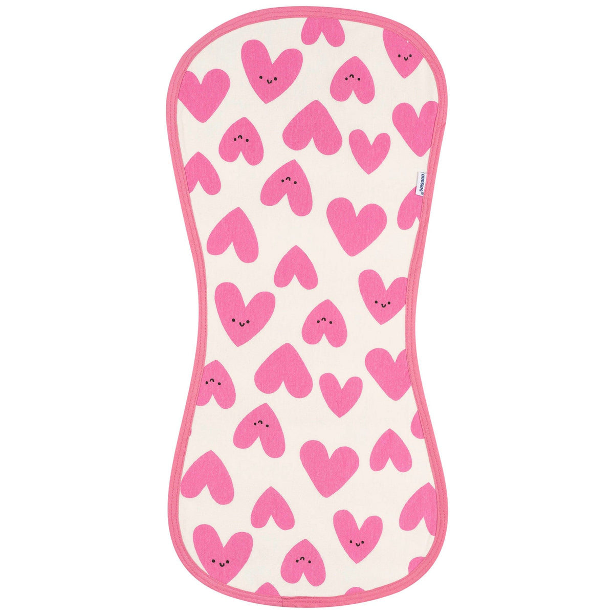 4-Piece Baby Girls Pink/Purple Burpcloth bibs Gerber® 