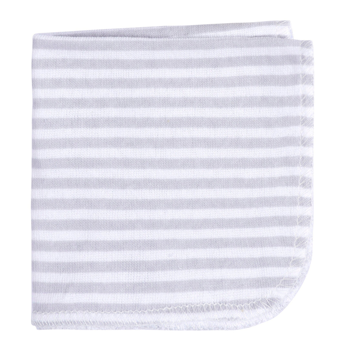 4-Piece Baby Neutral Grey Elephant Towel & Washcloths