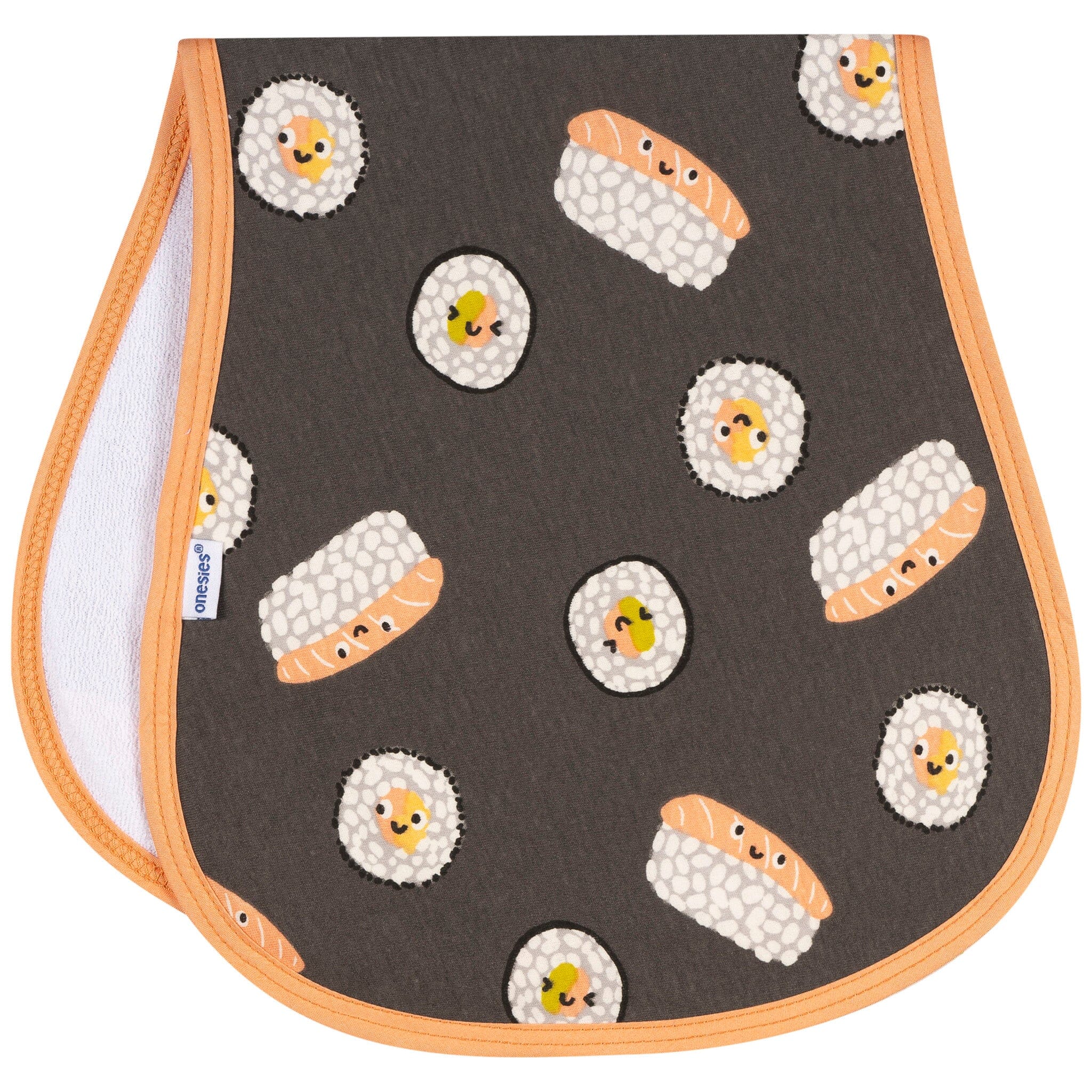 4-Piece Baby Neutral Sushi Burpcloth bibs Gerber® 