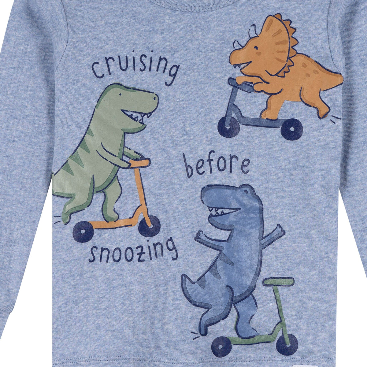 4-Piece Infant & Toddler Boys Dino Pajama Set sleepwear Gerber® 