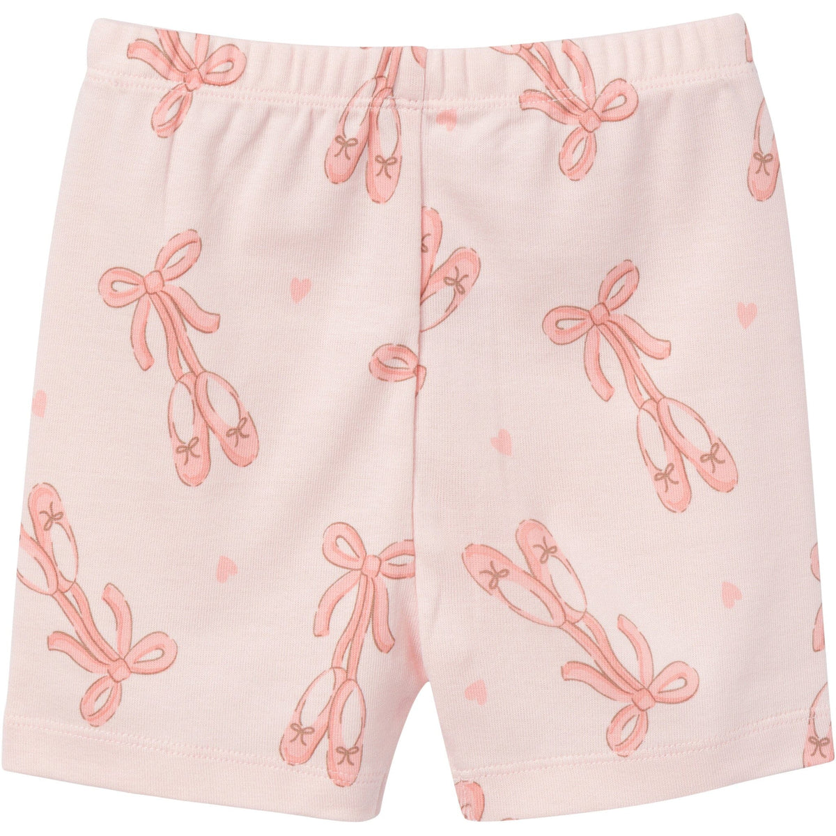 4-Piece Baby & Toddler Girls Ballet Slippers Top and Shorts Sets
