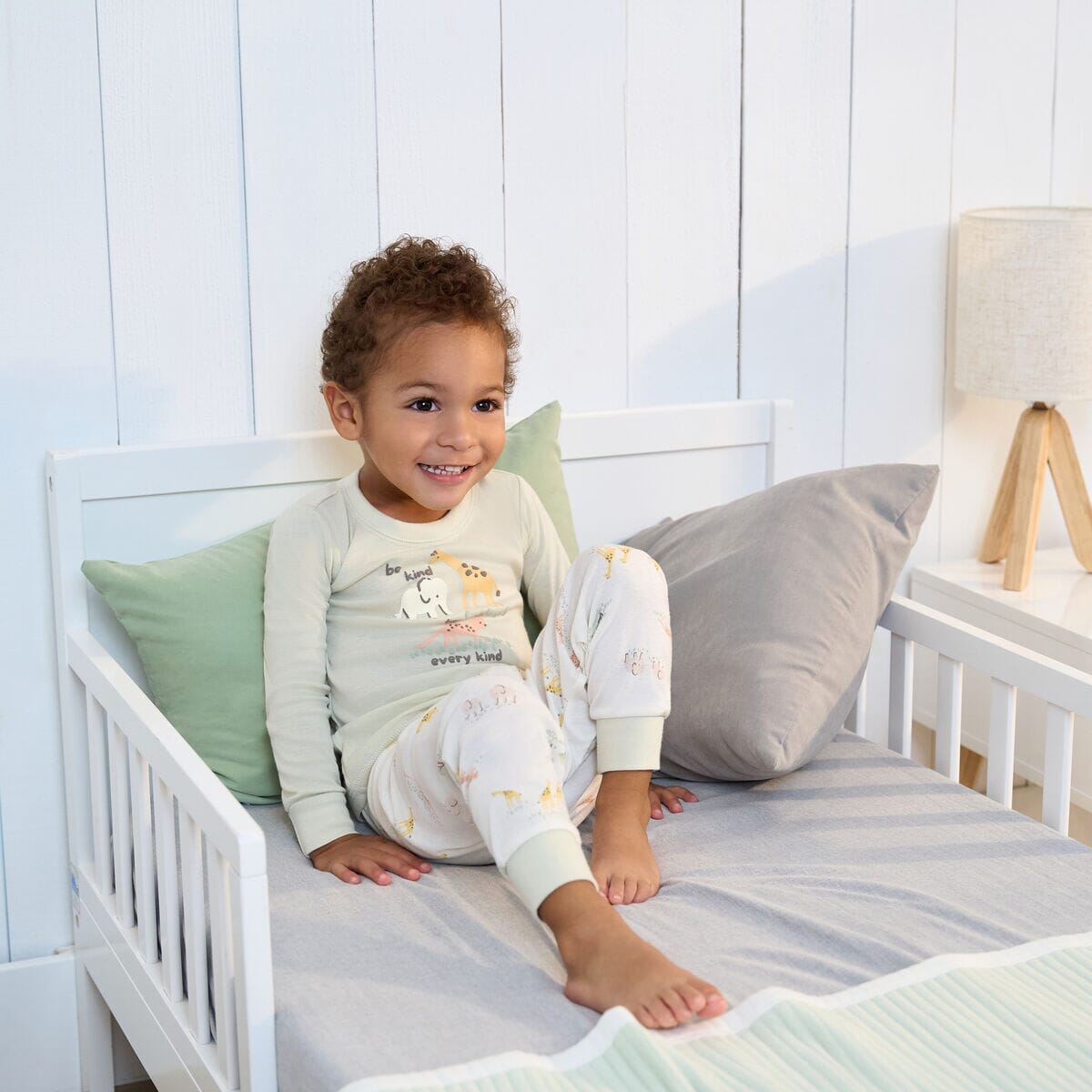4-Piece Infant & Toddler Neutral Safari Tops and Pants Sets sleepwear Gerber® 