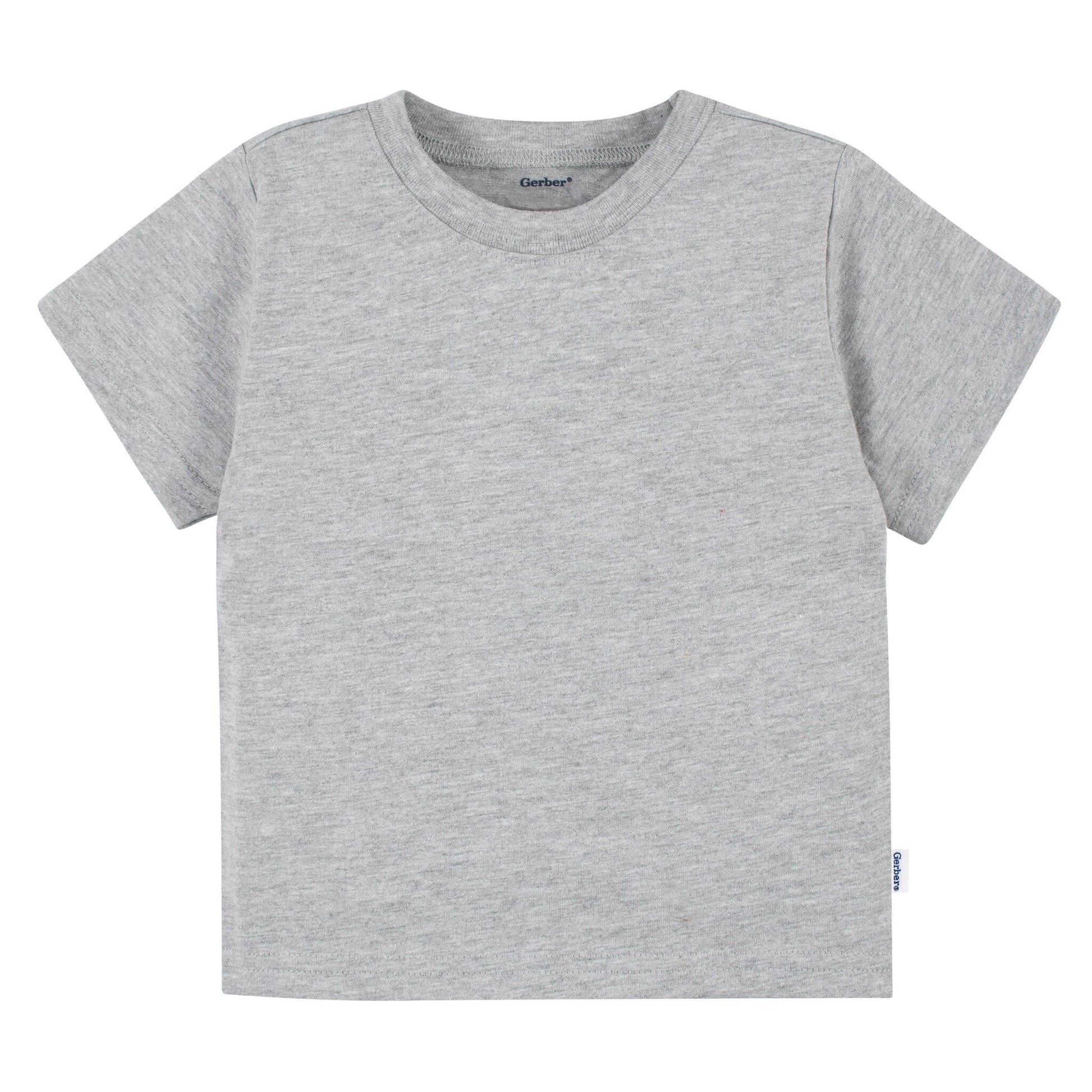 5-Pack Baby & Toddler Boys Classic Neutral Short Sleeve T-Shirts Tops Gerber® 